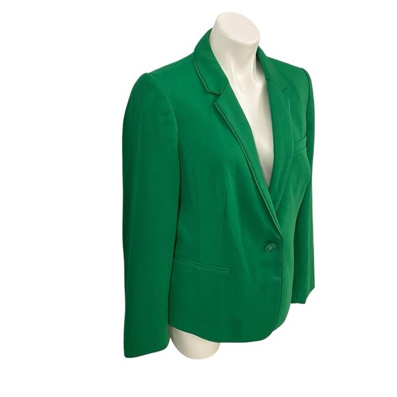 The Limited Blazer Womens Large Green Jacket Office Corpcore Career Boardroom - Picture 12 of 15